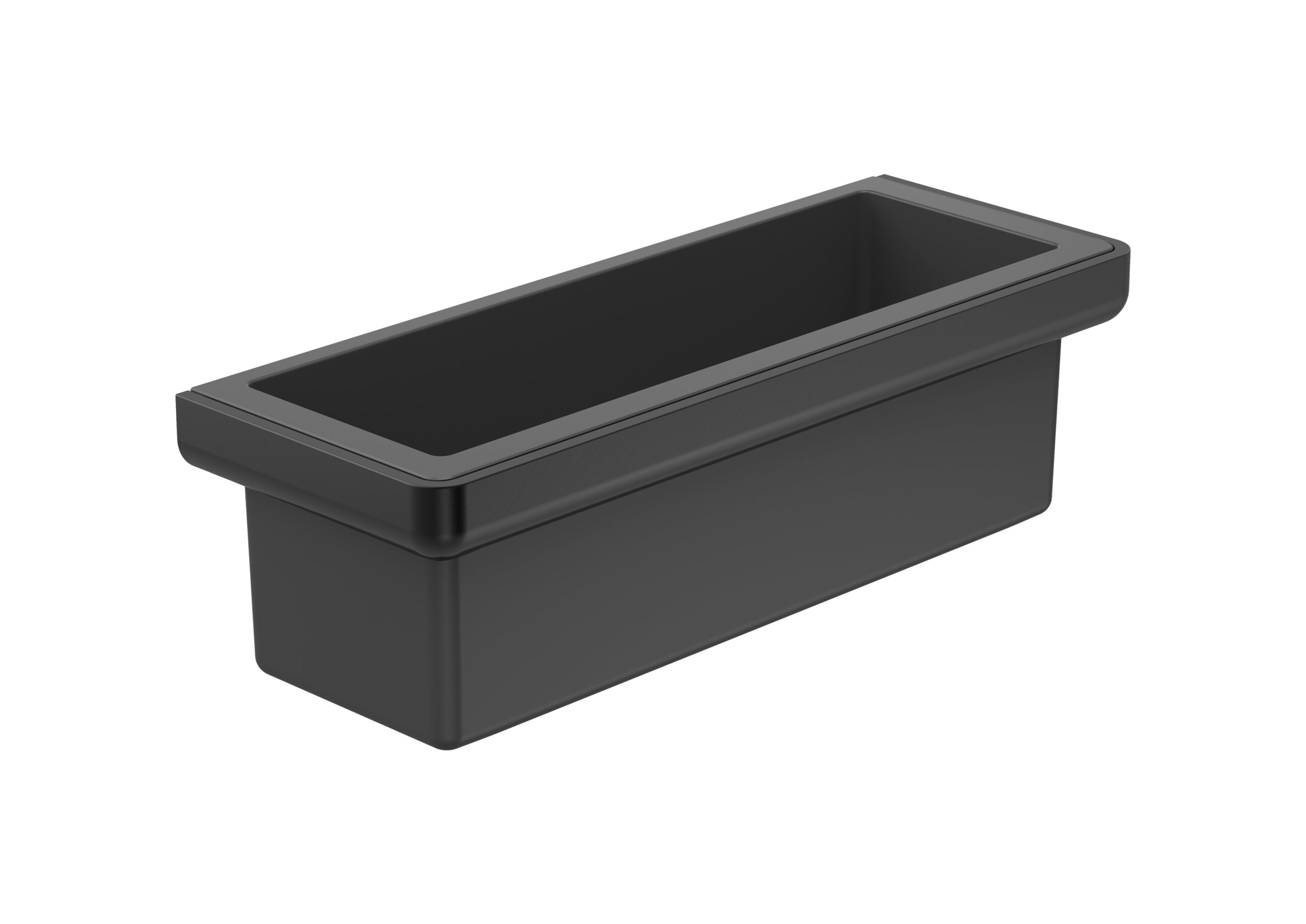 ROCA_TEMPO_A817028NM0_0045915_00_t_Product_Pictures_TF_Mob_prod_xxl_v2 Suport cu montaj pe perete Roca Tempo, 30 cm, negru periat - imagine 1