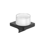 Dispenser sapun Roca Tempo, negru lucios
