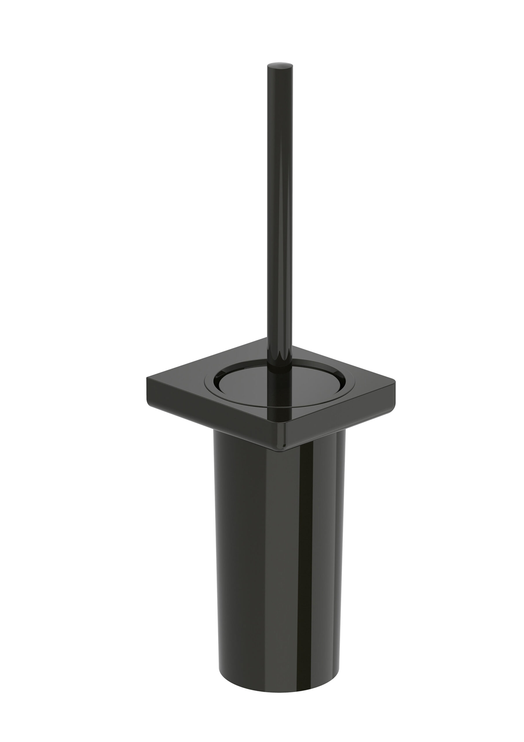 Tempo_A817036022_Escobillero de pared_t_Product_Pictures_TF_Mob_prod_xxl_v2 Suport cu perie WC Roca Tempo, negru lucios - imagine 1