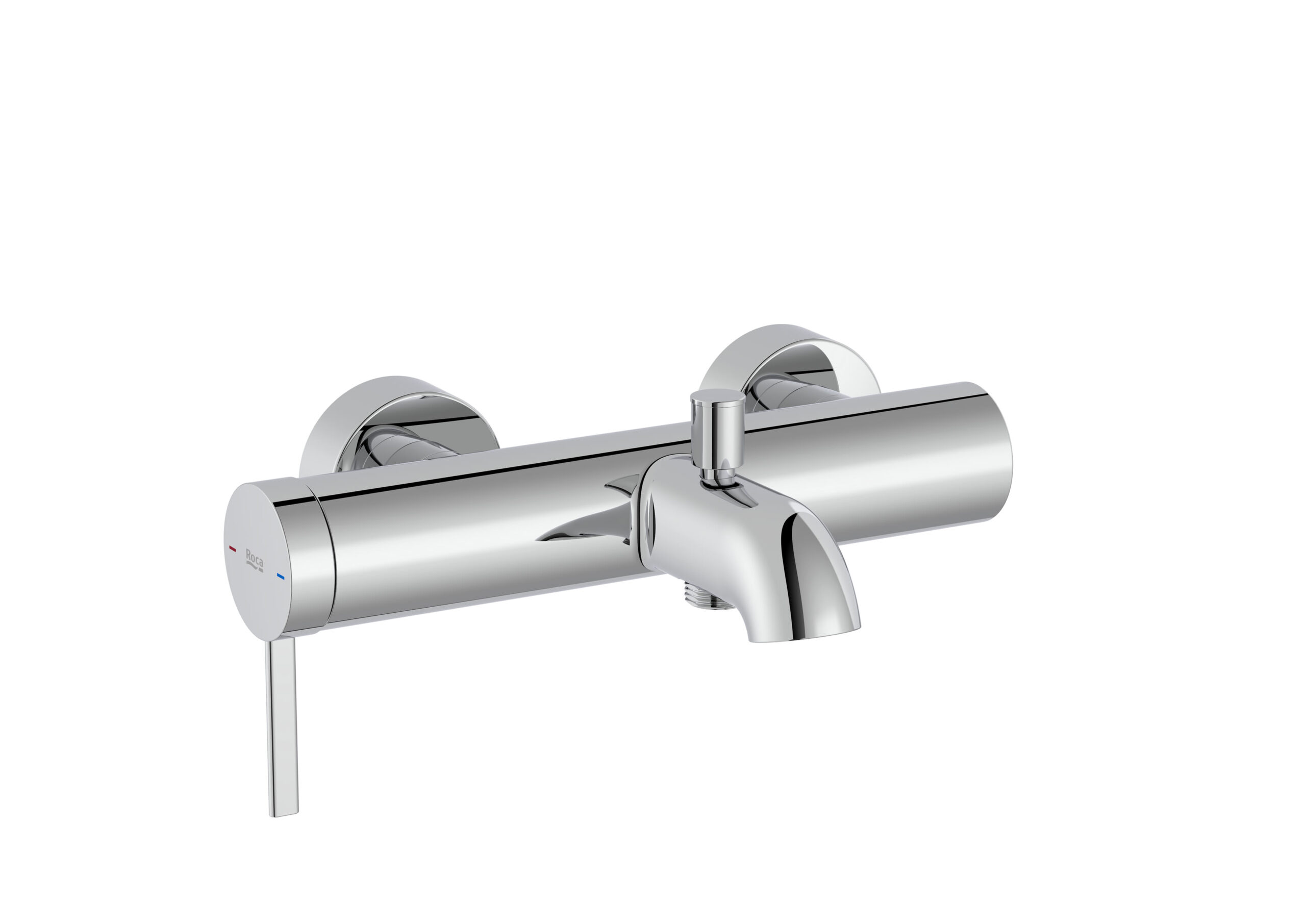 004_14497_00 ONA A5A029EC00_t_Product_Pictures_TF_Mob_prod_xxl_v2 Baterie cada-dus cu divertor automat, Roca Ona, crom lucios - imagine 1