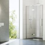 Usa de dus Ravak Cool COSD2, 100×195 cm, crom+sticla transparenta