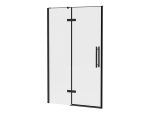 Ușa de duș Ravak Cool COSD2, 100x195 cm, negru+sticlă transparentă - imagine 4