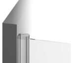 Usa de dus Ravak Chrome CSD1, 80x195 cm, crom+sticla transparenta - imagine 6
