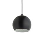 Suspensie Rendl Agneta, led E27, 11W, negru - imagine 2