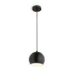 Suspensie Rendl Agneta, led E27, 11W, negru - imagine 5