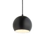Suspensie Rendl Agneta, led E27, 11W, negru - imagine 4