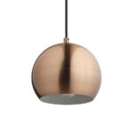 Suspensie Rendl Agneta, led E27, 11W, cupru periat - imagine 2