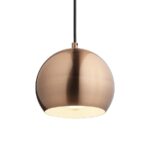 Suspensie Rendl Agneta, led E27, 11W, cupru periat - imagine 4
