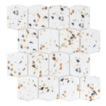 Mozaic Dunin Arcado Terrazzo, 25,6x29,2 cm, mat