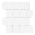 Mozaic Dunin Arcado White, 25,6x29,2 cm, mat