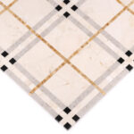 Mozaic Dunin Manorial Beige Tartan, 31x31 cm - imagine 3