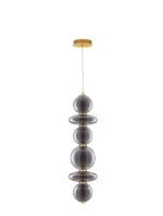 Suspensie Nova Luce Navi, led 27W, sticla fume, cod 9186953