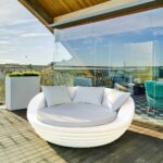 Perna pentru canapea de exterior Formentera New Garden, 50×50 cm