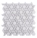 Mozaic Dunin Manorial Carrara White Armor, 30x29 cm