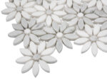 Mozaic Dunin Manorial Carrara White Bloom, 31,5x28,5 cm - imagine 3
