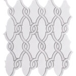 Mozaic Dunin Manorial Carrara White Herald, 27,5x30 cm