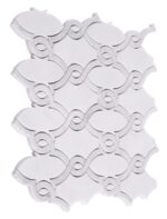 Mozaic Dunin Manorial Carrara White Herald, 27,5x30 cm - imagine 2