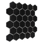 Mozaic Dunin Hexagon Black 51 Matt, 28×27,1 cm - imagine 2