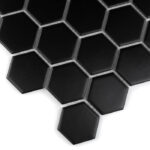 Mozaic Dunin Hexagon Black 51 Matt, 28×27,1 cm - imagine 3