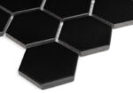 Mozaic Dunin Hexagon Black 51 Matt, 28×27,1 cm - imagine 6