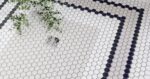 Mozaic Dunin Mini Hexagon Ash Matt, 26×30 cm - imagine 2
