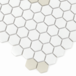 Mozaic Dunin Mini Hexagon Rombdance Cotton Mat, 50,2×52,3 cm - imagine 3
