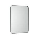 Oglindă baie dreptunghiulară cu ramă și LED Roca Frame Ambient, 60x80 cm