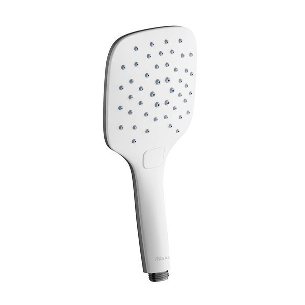 958-bila Para de dus Ravak Air 958.10CR/WH, 3 functii, 120 mm, alb+crom - imagine 1