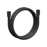 Furtun de dus Ravak SatinFlex 913.22BLM, 150 cm, negru
