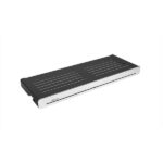 Polița Ravak Slim S, 278x103x22 mm, negru/crom