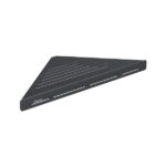 Polița de colt Ravak Slim C, 290x206x22 mm, negru mat