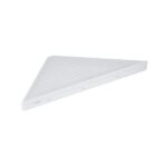 Polița de colt Ravak Slim C, 290x206x22 mm, alb mat