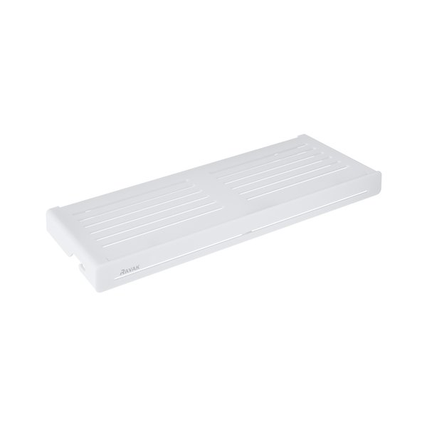 slim-s-bila Polița Ravak Slim S, 278x103x22 mm, alb mat - imagine 1