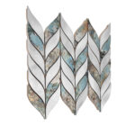 Mozaic Dunin Allumi Bottany Patina Mat, 29,2x24,8 cm - imagine 3