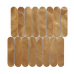 Mozaic Dunin Allumi Pills Brass Gold Mat, 29,4x29,2 cm