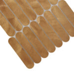 Mozaic Dunin Allumi Pills Brass Gold Mat, 29,4x29,2 cm - imagine 3