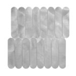 Mozaic Dunin Allumi Pills Silver Mat, 29,4x29,2 cm
