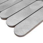 Mozaic Dunin Allumi Pills Silver Mat, 29,4x29,2 cm - imagine 4