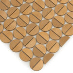 Mozaic Dunin Allumi Tabs Brass Gold Mat, 35x29,8 cm - imagine 6