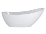 Cadă din compozit Marina, 174,5x72,5x75,6 cm, alb lucios - imagine 7