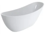Cadă din compozit Marina, 174,5x72,5x75,6 cm, alb lucios - imagine 6
