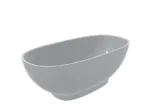 Cadă din compozit Brave New, 155x75x55 cm, alb lucios - imagine 5