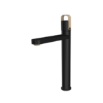 Baterie inalta de lavoar Strohm Teka Lavi XL, fara ventil, negru mat 31366020NA