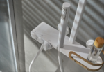 Coloana de dus cu pipa pentru cada Strohm Teka Lavi, alb mat 31298020WA - imagine 2