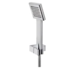 Set para dus cu furtun si suport Strohm Teka Soller, crom 790056500