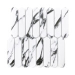 Mozaic Dunin Pills Arabescato Black matt, 29,4x29,2 cm
