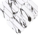 Mozaic Dunin Pills Arabescato Black matt, 29,4x29,2 cm - imagine 4