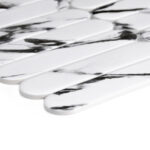 Mozaic Dunin Pills Arabescato Black matt, 29,4x29,2 cm - imagine 3