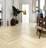 Parchet triplustratificat Barlinek Stejar Bianco Herringbone 130 Pure Classico Line - imagine 2