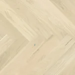 Parchet triplustratificat Barlinek Stejar Bianco Herringbone 130 Pure Classico Line
